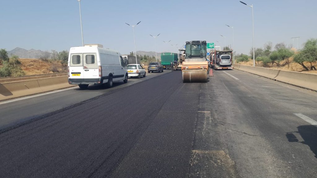 L’Algérienne des Autoroutes poursuit son programme d’entretien et de réhabilitation sur l’Autoroute A3 à Aïn Defla.