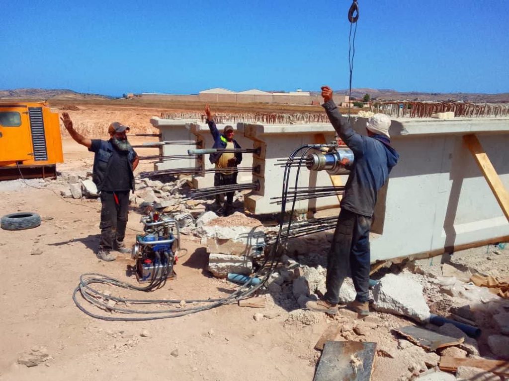 Avancement des travaux du projet de l’autoroute reliant le port de Ghazaouet à l’autoroute Est-Ouest.